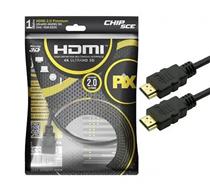 Cabo HDMI Gold 2.0 4K Ultra HD 1M 19 Pinos Chip Sce 018-2221 38892 38892