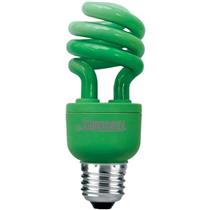 Lâmpada Fluorescente Espiral Verde 220V 14W Taschibra 39039 39039 
