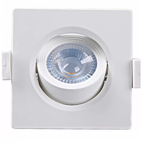 Luminária Spot Led ALLTOP MR16 5W 6500K Quadrada Taschibra 38984 38984