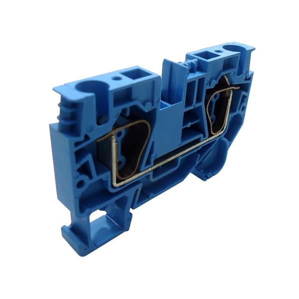 Conector Neutro de Passagem Conexão por Mola Wieland WKFN 6/35 BLAU 56.706.0055.6 39144 39144