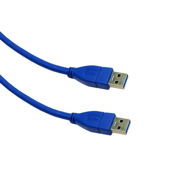 Cabo 3,00 metros USB-A Macho X USB-A Macho Chip SCE 018-7714 39286 39286