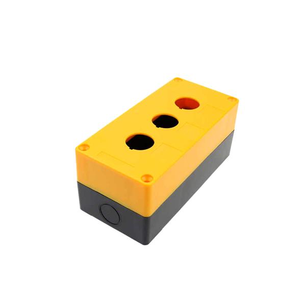 Caixa Plástica com três Furos 22mm Brasiltec LAY5-BOX3 39442 39442