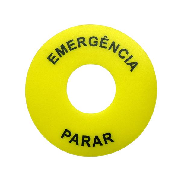 Identificador de Emergência Adesivo Brasiltec LAY5-ER61 39439 39439