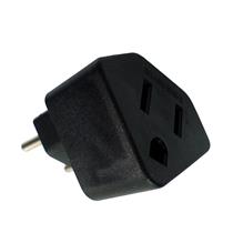 Adaptador 2P+T 10A 250V Preto Margirius ADP2-33 (14593) 38521 38521