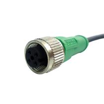 Cabo Conector para Sensor 180° 4 Pinos 15mts Phoenix Contact SAC-4P-15,0-PUR/M12FS 1502730 39530 39530