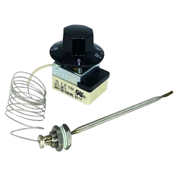 Termostato de Bulbo 2 Terminais Caem TU F ST 80°C 40675 40675