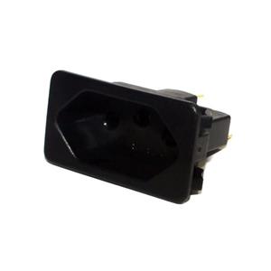 Tomada de Embutir 3 pinos 20A Preta TPA2-3E3F (14124) 41161 41161