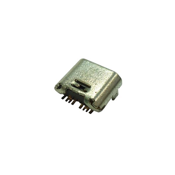 Conector Micro USB Fêmea para Placa 180° 40720 40720