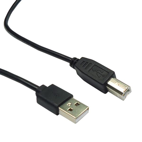 Cabo para Impressora 5,00 metros USB-A Macho x USB-B Macho Chip SCE 018-1407 40732 40732