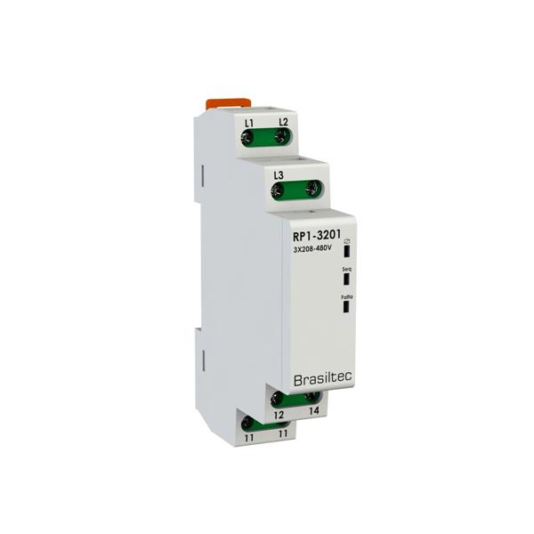 Relé de Falta e Sequência de Fase Brasiltec RP1-3201 39628 39628