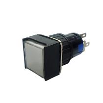 Botão de Comando Quadrado Pulsante 16mm BHS HB16-11DS-W 39364 39364 