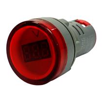 Voltímetro Digital 22mm Brasiltec AD22-22VM 39621 39621 