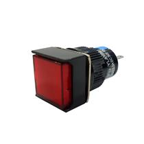 Botão de Comando Quadrado Pulsante 16mm JNG YLAY8E-F11R 39335 39335 