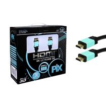 Cabo HDMI Plus 2.0 4K HDR 19P 12M com Filtro Chip Sce 018-1220 40910 40910