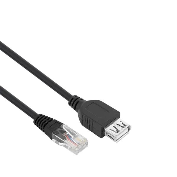 Cabo 1,80 metros USB-A Fêmea X RJ45 40115 40115