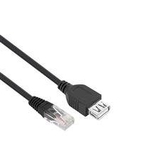 Cabo 1,80 metros USB-A Fêmea X RJ45 40115 40115
