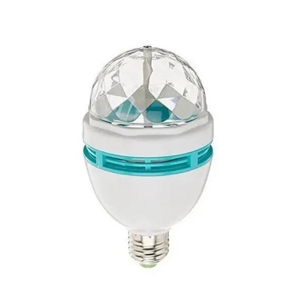 Lâmpada Para Festa Led Full Color Rotating Lamp 3W 40112 40112