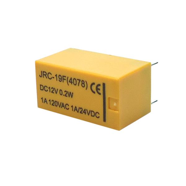Relé Miniatura Fluxus JRC-19F 2Z DC12V 41298 41298