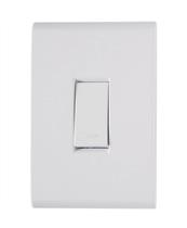 Conjunto Liz 4x2 com 1 Interruptor Simples Branco Tramontina 57170/001 40354 40354