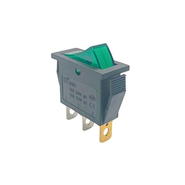 Chave Gangorra 2 Posições Verde KCD3-102N 39699 39699