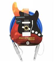 Cabo P10 + P10 Mono 3m Azul Performance Sound 018-0081 40811 40811