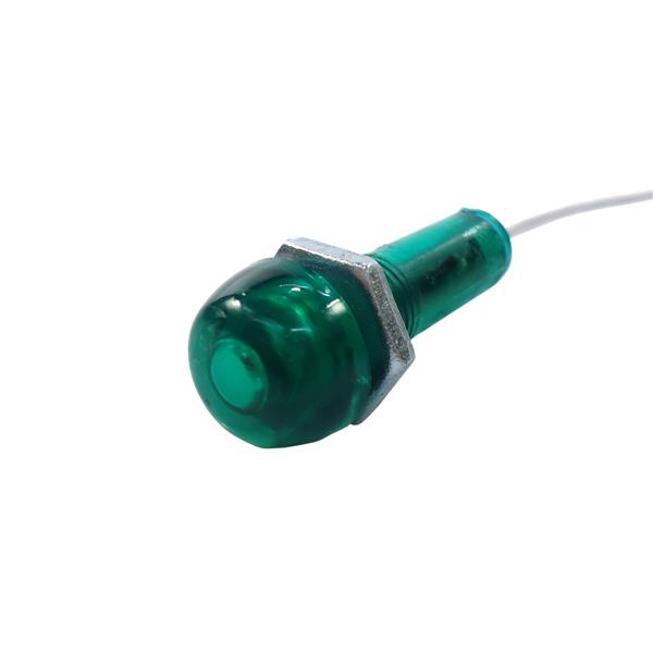 Sinaleiro Miniatura com Rabicho 110/220V Verde SN-2232 40015 40015