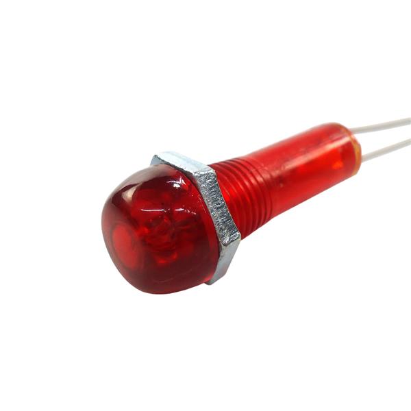 Sinaleiro Miniatura com Rabicho 110/220V Vermelho SN-2212 40019 40019