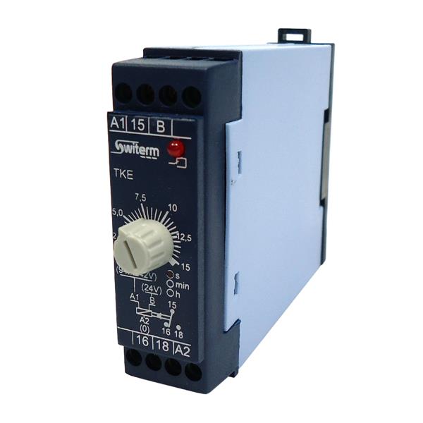 Temporizador On Delay Switerm TKE 15 Seg. 24VCA/VCC e 94 a 242VCA 40032 40032