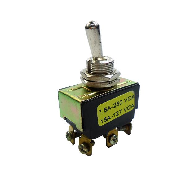 Interruptor Bipolar 15A/127V 7,5A/250V DC-103/1 40752 40752