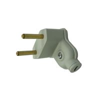 Plugue 2P Ø 4,0mm 10A 250V Cinza Margirius PLD6-2 (13042) 40669 40669 