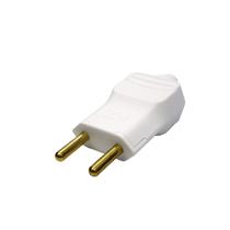 Plugue com Prensa Cabo 2P Ø 4,8mm 20A 250V Branco Margirius PLD2-2 (14996) 40673 40673