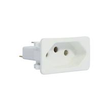 Tomada de Embutir 3 pinos 10A Branca TPA2-3EBE (13387) 40645 40645