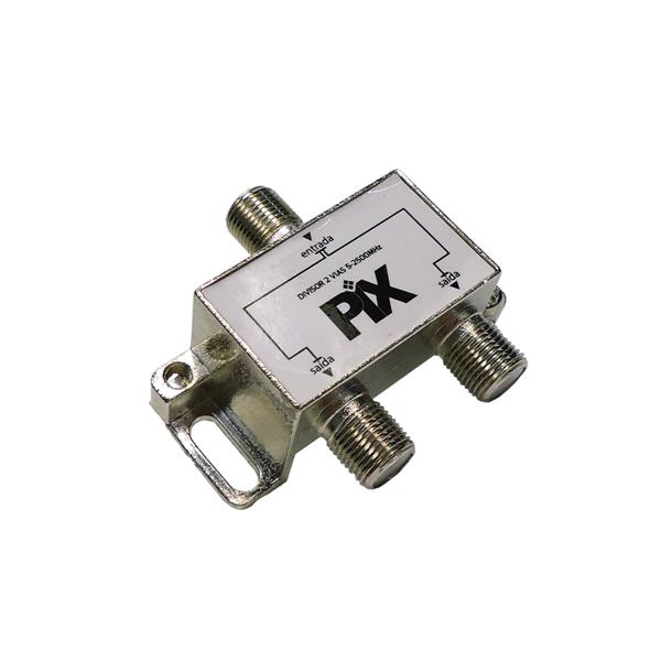 Divisor de Antena e Satélite para Cabo Coaxial 1X2 5/2500Mhz 40504 40504