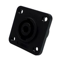 Plug Speakon Fêmea de 4 pinos para Painel 40468 40468 