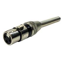 Conector Canon Fêmea para Cabo com Mola 40466 40466 