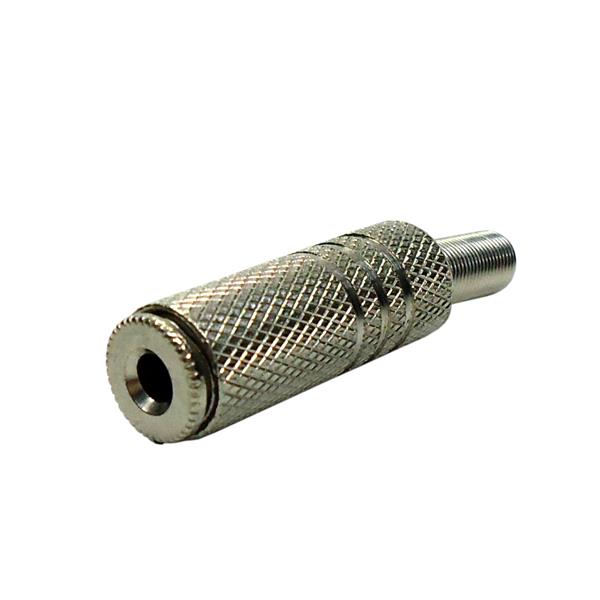 Jack Metálico com Mola J2 Stereo 40487 40487