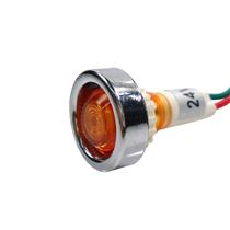 Sinaleiro Miniatura com Rabicho 24V Amarelo XD10-7 40474 40474