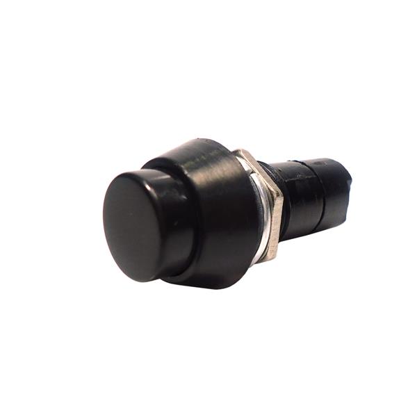 Interruptor Push Button Preto sem Retenção PBS-11B 40618 40618
