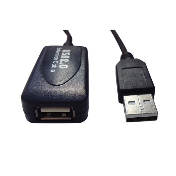 Cabo Amplificado 2.0 5,00 metros USB-A Macho X USB-A Fêmea 39415 39415