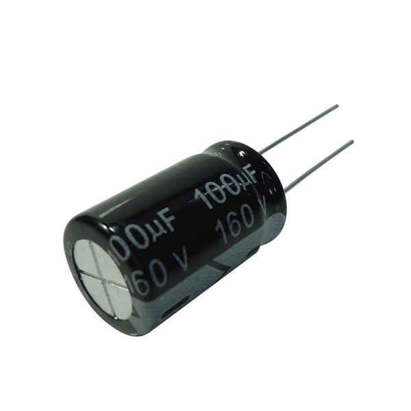 Capacitor Eletrolítico Radial 100MF x 160V 41220 41220