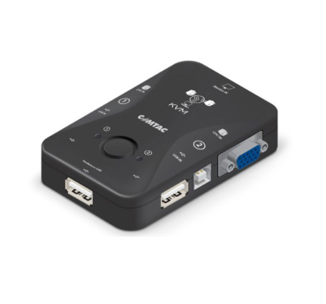 Switch KVM USB para 2 computadores Comtac 9250 39413 39413