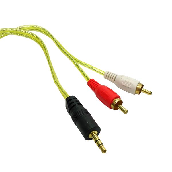 Cabo de Áudio P2+RCA 1,80M Chip Sce 018-1280 40519 40519