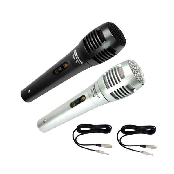 Kit com 2 Microfones com Fio Chip Sce SC-1004 055-1004 40529 40529