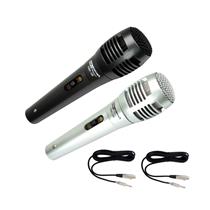 Kit com 2 Microfones com Fio Chip Sce SC-1004 055-1004 40529 40529