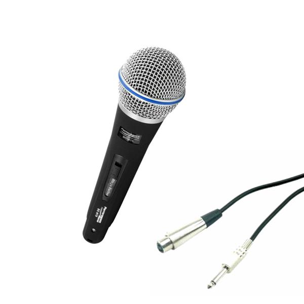 Microfone com Fio Chip Sce SC-815 055-0815 40532 40532