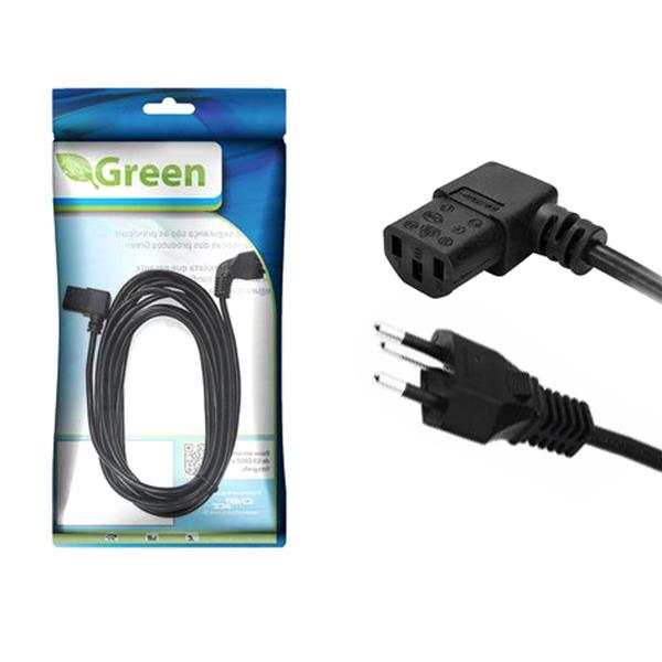 Cabo de Força Novo Padrão 90° 3x0,75 mm² 3,00 mts Preto 41043 41043