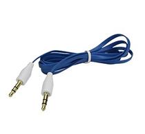 Cabo de Áudio P2+P2 Estereo Flat Azul 1,2M Chip Sce 018-0023 41057 41057