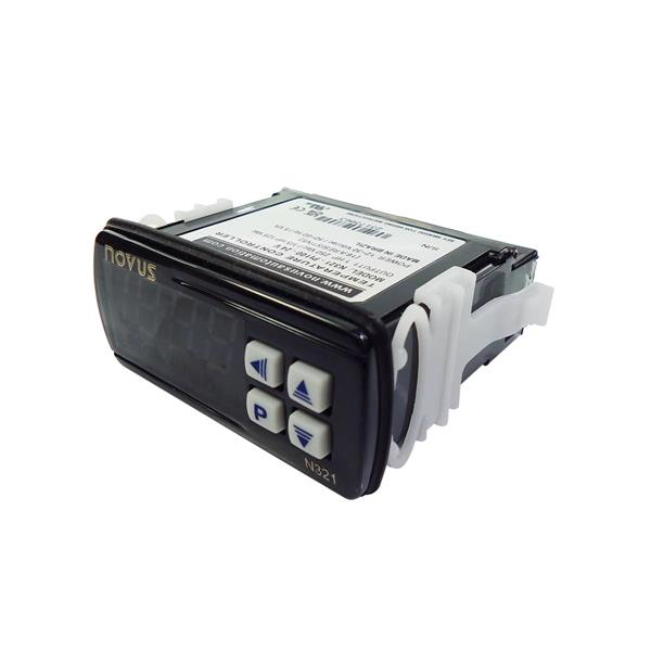 Controlador de Temperatura 24V para Refrigeração e Aquecimento Novus N321-PT100 41404 41404