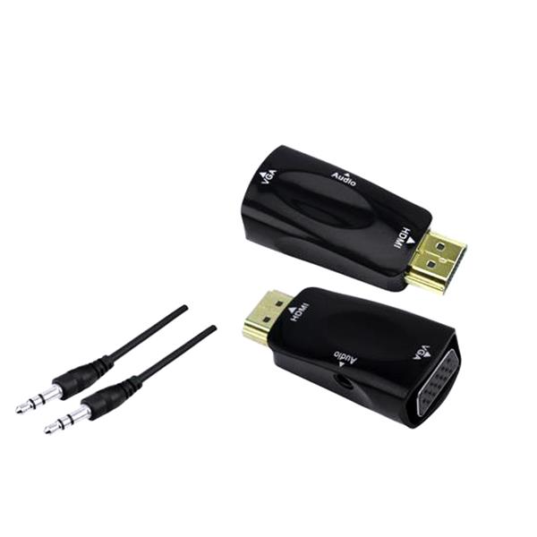 Conversor de Vídeo HDMI para VGA com Saída R/L Chip Sce 075-0822 41112 41112