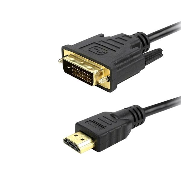 Cabo DVI 24+1 + HDMI Macho 2M Preto Chip Sce 018-8702 41139 41139